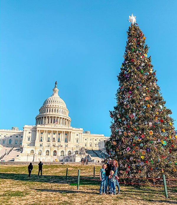 Washington DC Christmas- Capital Christmas Tree