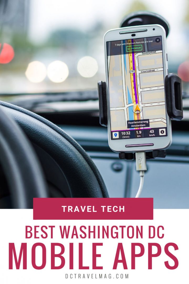 best travel apps for washington dc