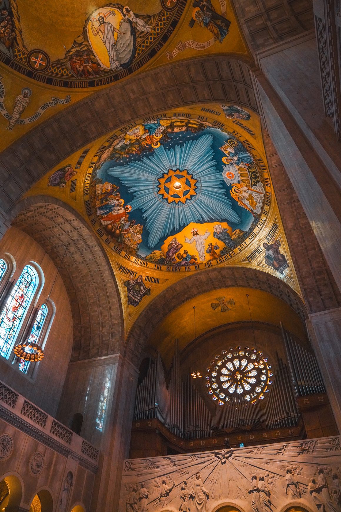 Basilica of the National Shrine of the Immaculate Conception  in Washington DC