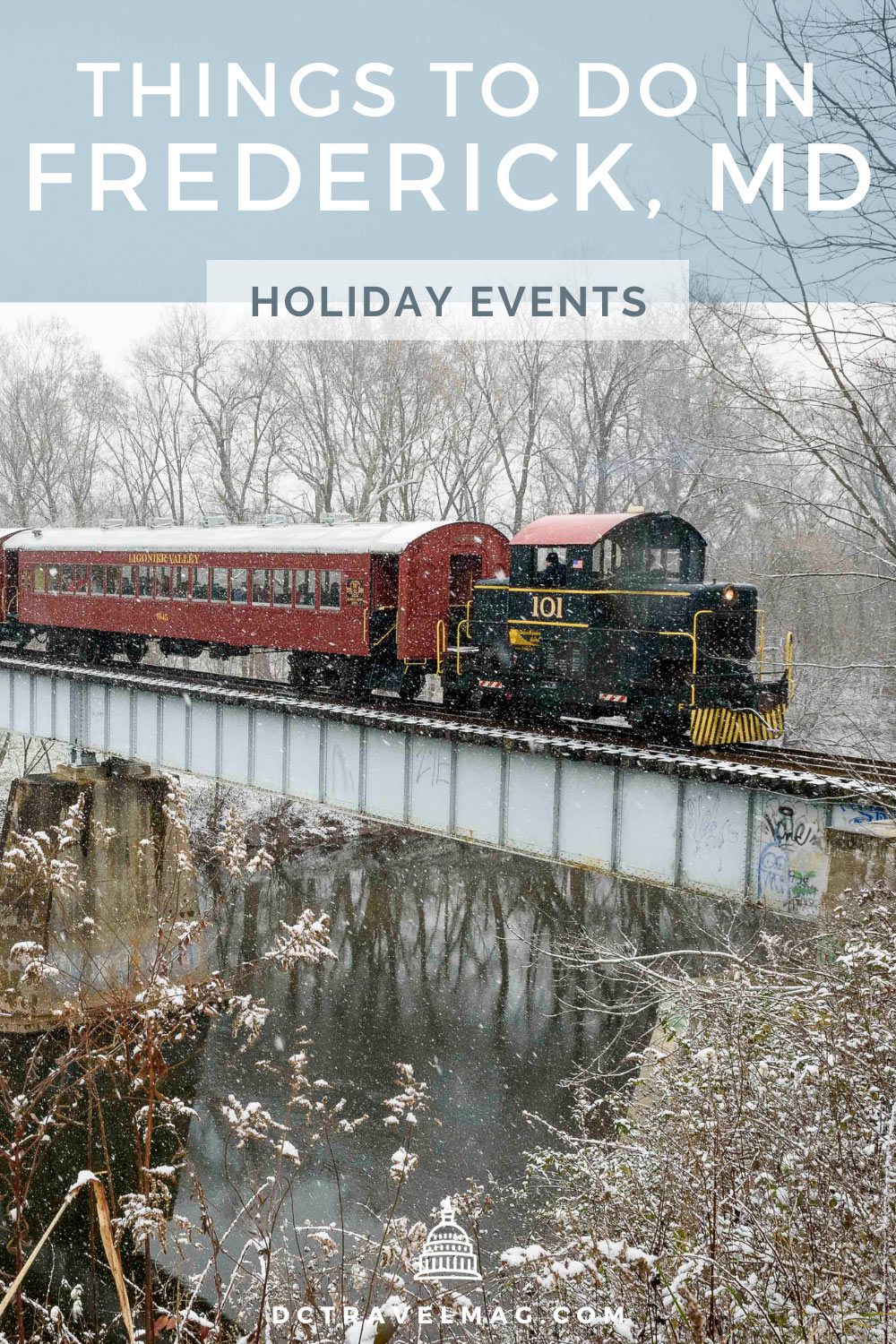 things to do in Frederick Maryland - christmas