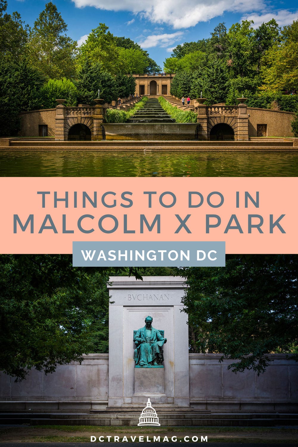 What to do in Meridian Hill Park Washington DC