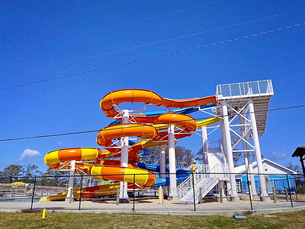 Maui Jack's Water park in Chincoteague VA- photo credit Keryn Means publisher of DCTravelMag.com