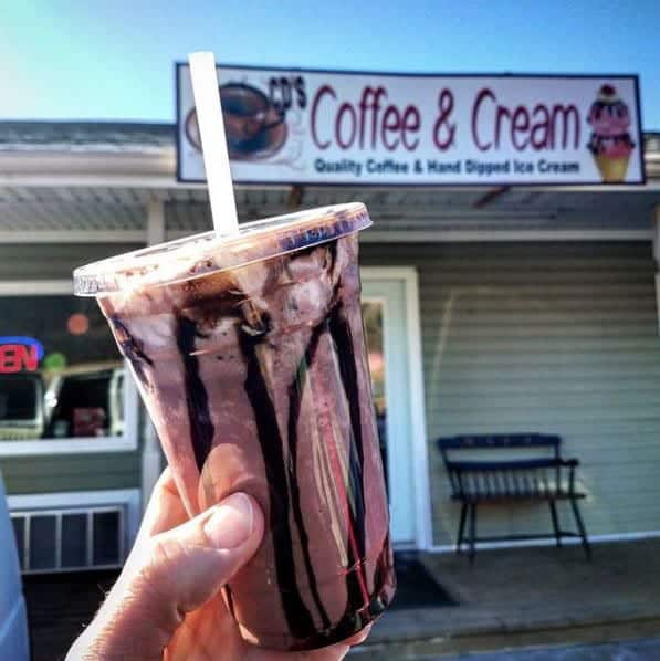 Ice Cream in Winchester VA at CDs Coffee and Cream