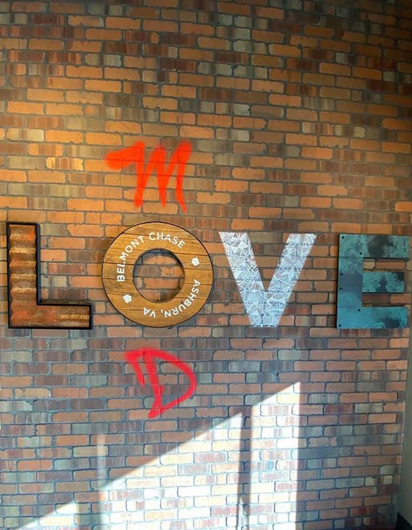 Where To Find LOVE Signs Near Lorton - The Liberty Life
