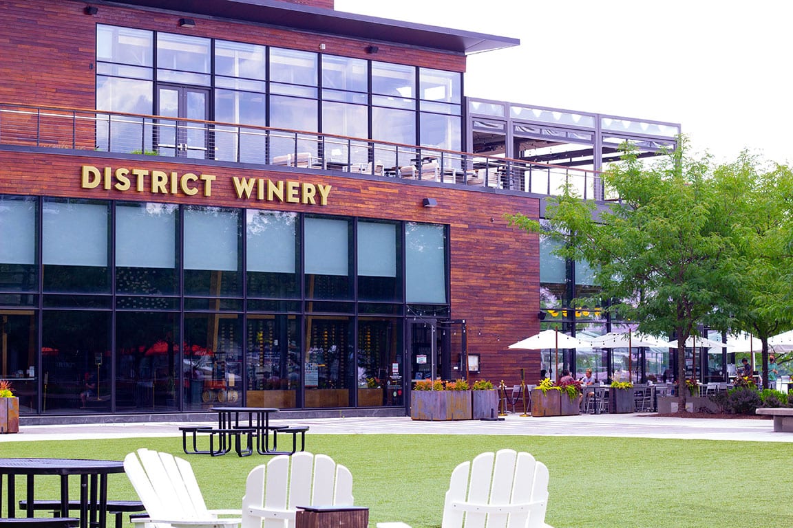 District Winery in the Yards Washington DC Restaurants