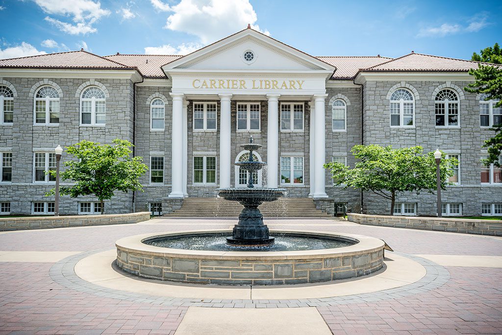 Harrisonburg Virginia- James-Madison University Carrier Library