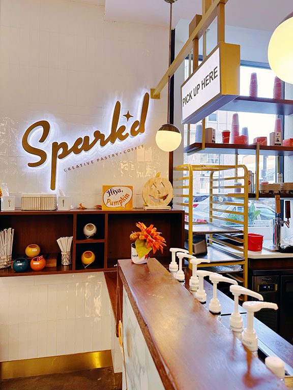 Spark'd Coffee shop in Wilmington DE