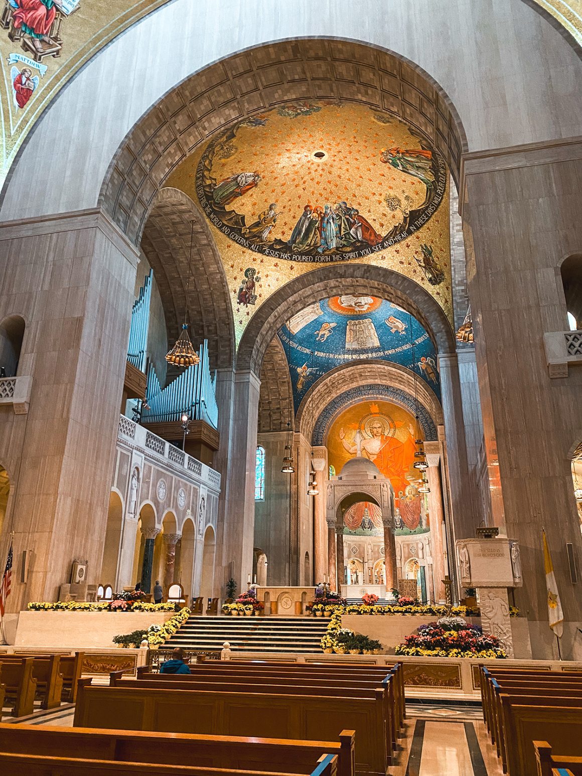 Basilica of the National Shrine of the Immaculate Conception in Washington DC Catholic University