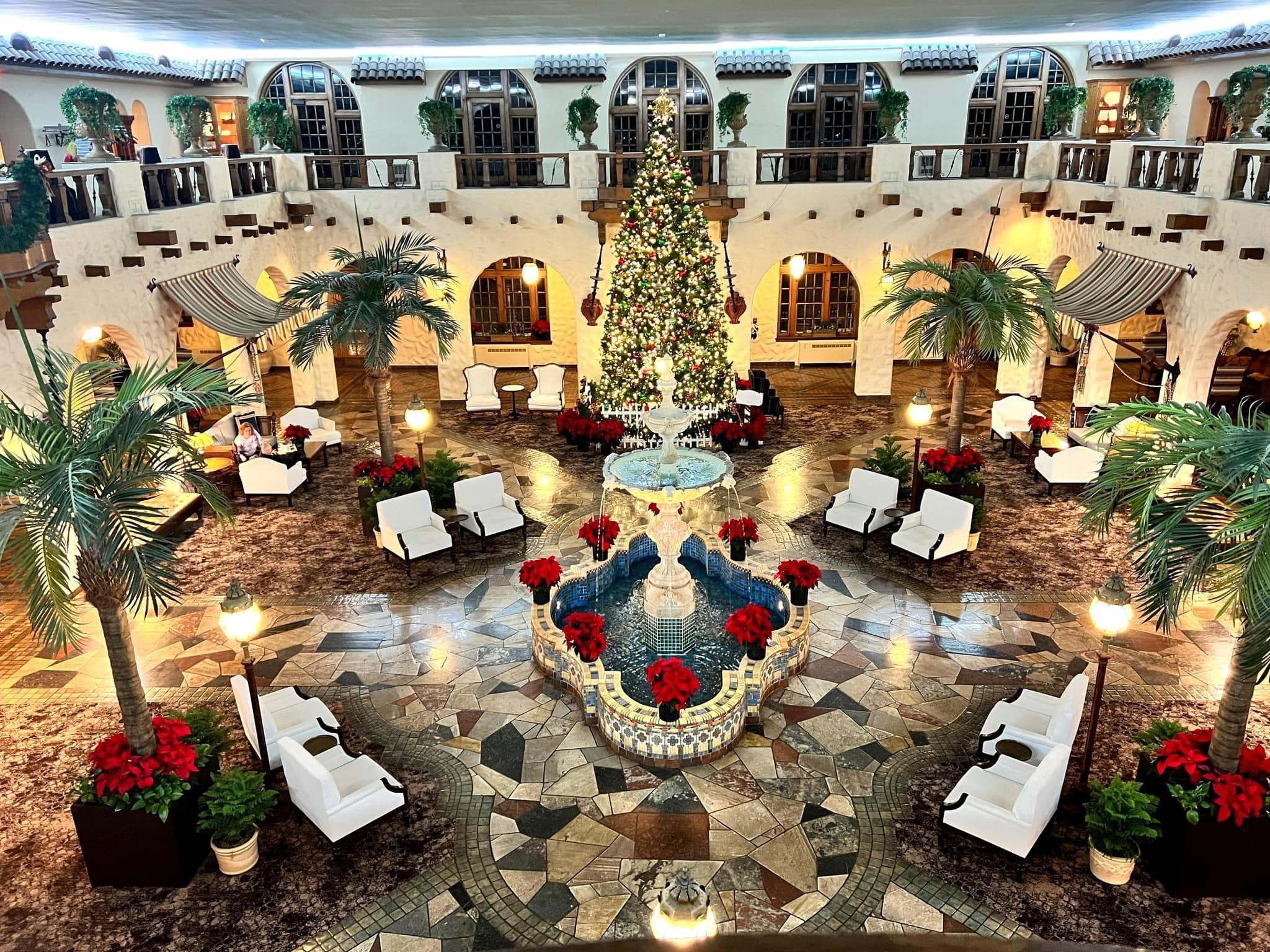 The Hotel Hershey at Christmas