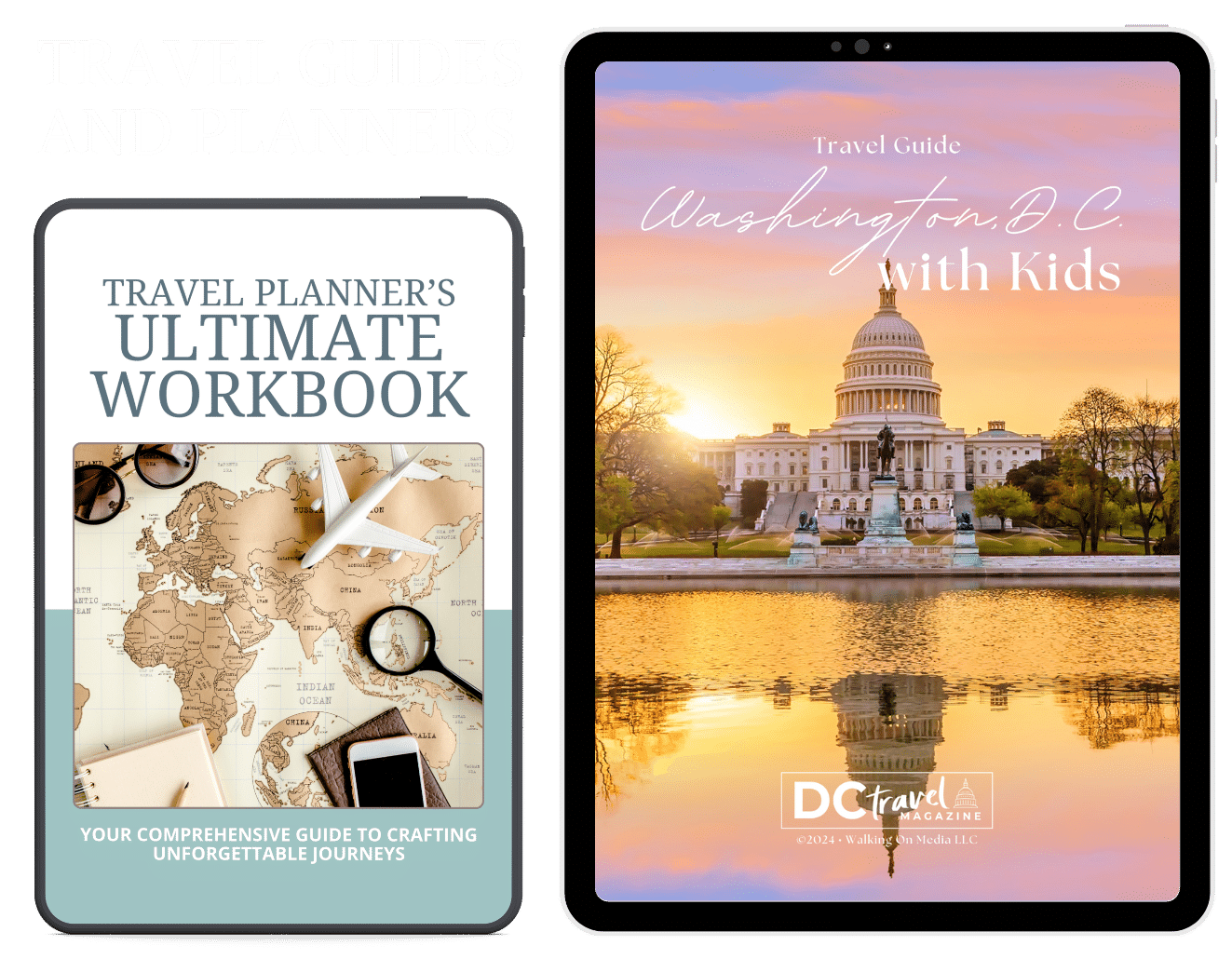 Washington DC Travel Guides and Planners- written and published by Keryn Means